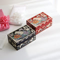 Najeonchilgi Butterfly Peony Mother of Pearl Jewelry Box, 15 cm (Master Artisan Kim Young-man)