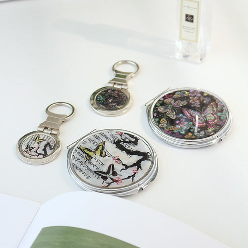 2-Piece Set: Najeon Hand Mirror Keyring M