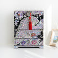Masterpiece Najeonchilgi Peacock Drawer Mother of Pearl Jewelry Box Black Jewelry Box (Master Artisan Jang Tae-bok)
