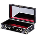 Crane & Pine Border Black Mother of Pearl 1-Tier Wedding Gift Box & Jewelry Box - Oh Myung-ho
