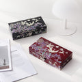 Najeonchilgi 1-Tier Pine & Crane Yedan Jewelry Box H Jewelry Box Yedan Wedding Gift Box Mother of Pearl, 23 cm