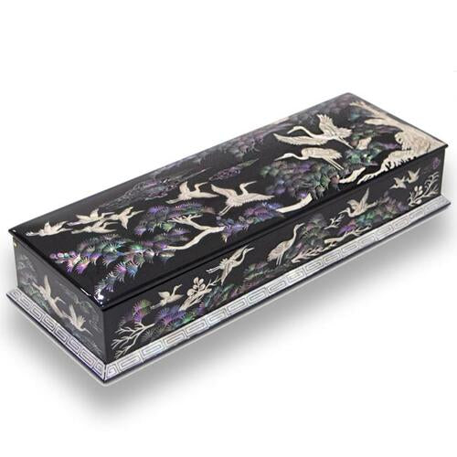 Najeon Chilgi Mother of Pearl Pen & Pencil Holder - OF0043