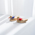 Wooden Mandarin Duck — Mandarin Duck (Gold) - DE0156