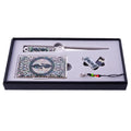 Najeon Chilgi Mother of Pearl Business Card Case Set — Double Cranes - OF0171