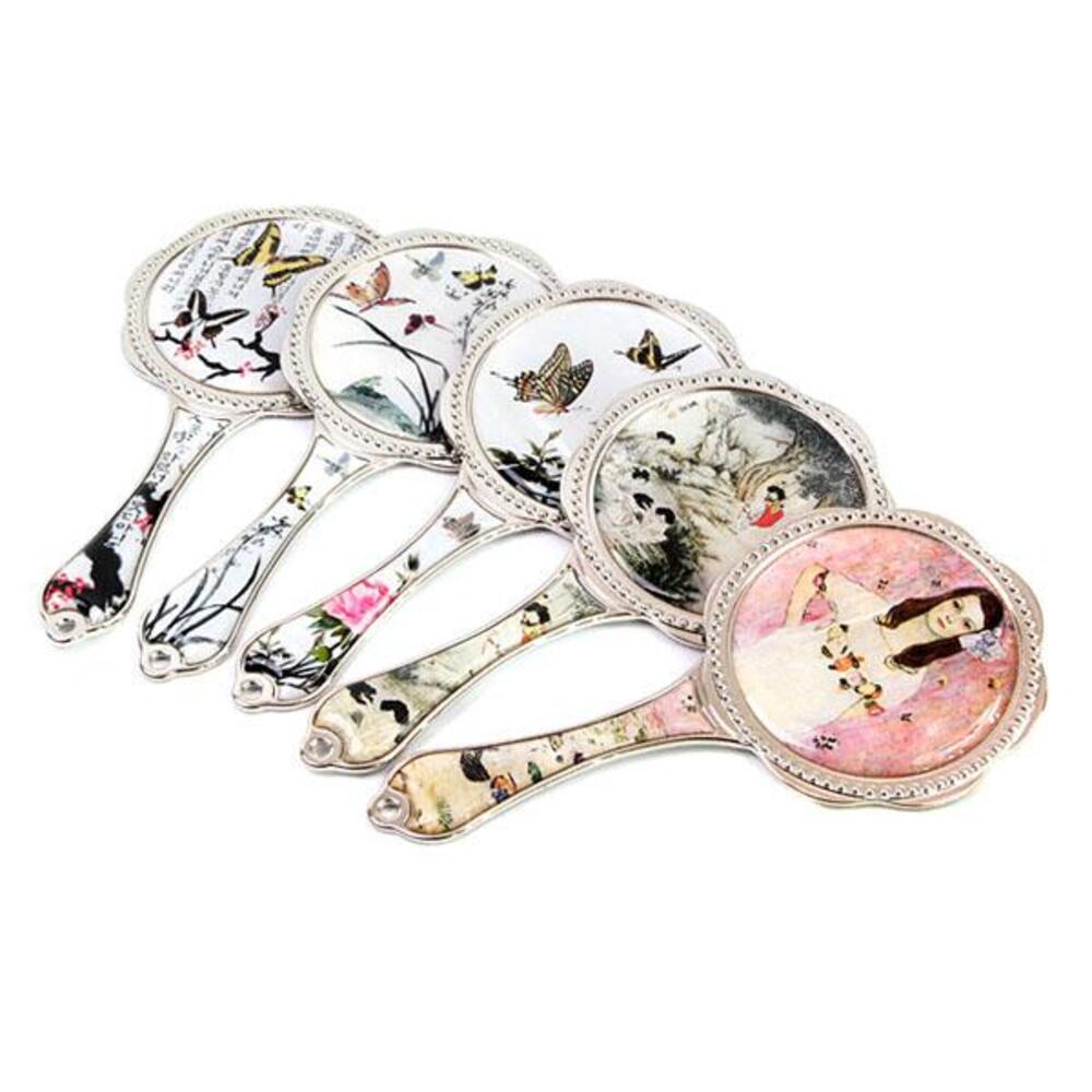Najeon Flower Mirror (Silver)