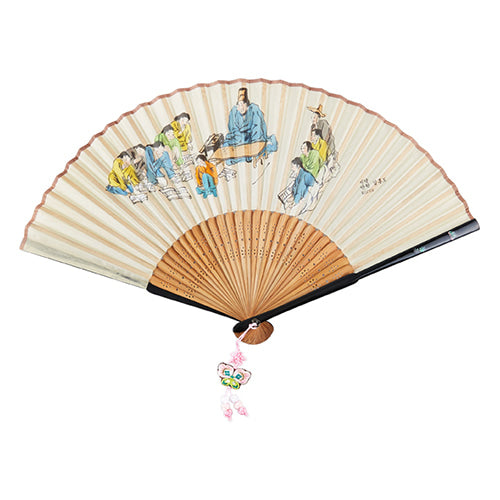Silk & Ramie Hand Fan - FN0017