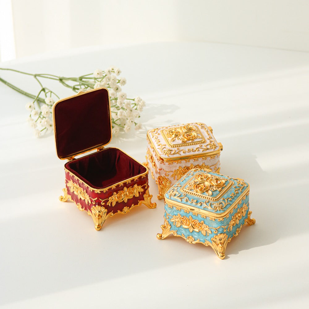 Mini Case Square Jewelry Box (P)
