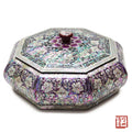 Joseon Mother of Pearl FlowerArabesque Octagonal Jewelry Box (Medium)