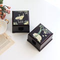 Najeon Mini Vanity Mirror Box (Pine & Crane)