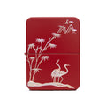 Nail Clipper Set — Double Cranes (Red) - LV0136