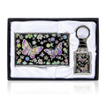 Najeon Chilgi Mother of Pearl Business Card Case Set — Butterfly - OF0152