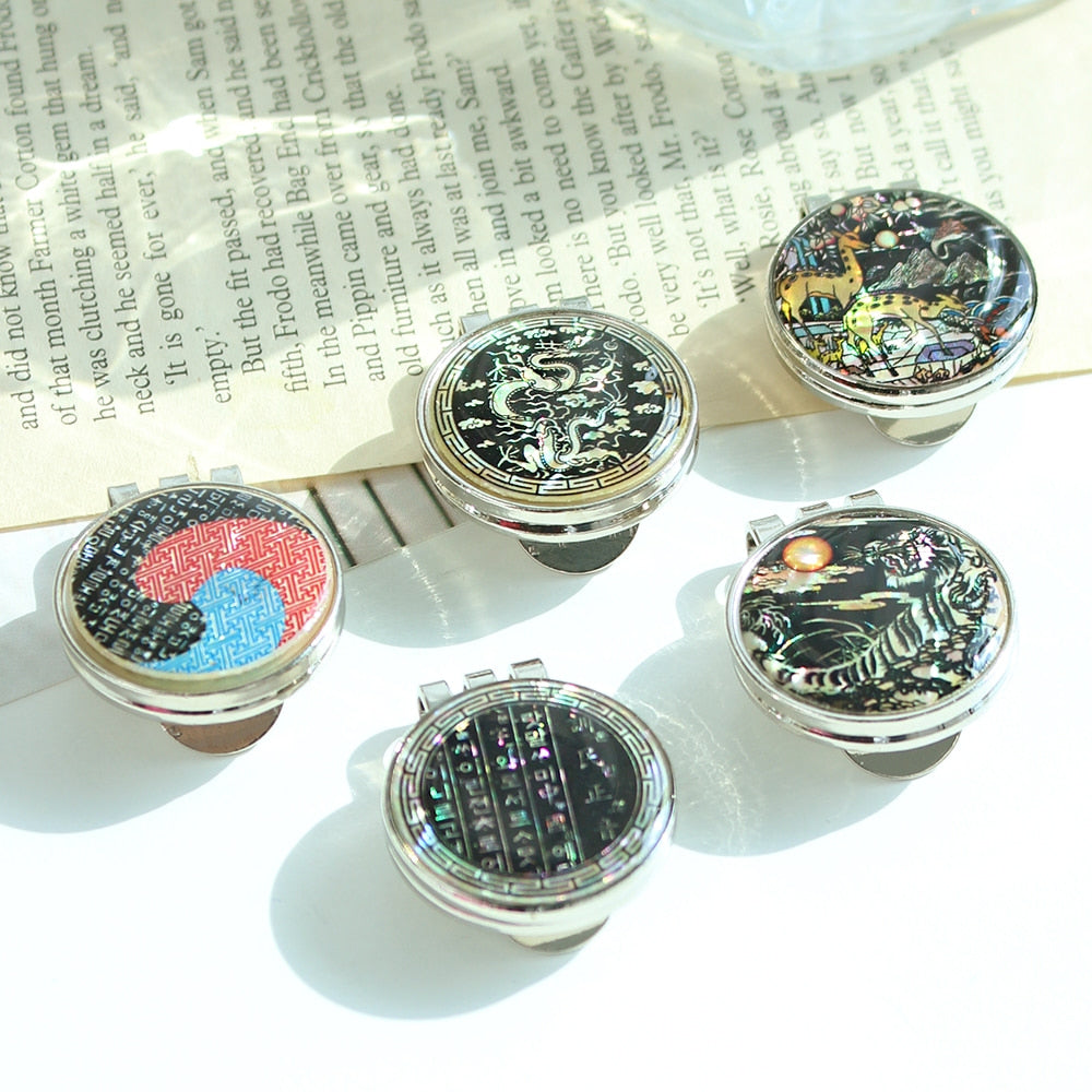 Premium Najeon Golf Ball Marker K(Traditional)