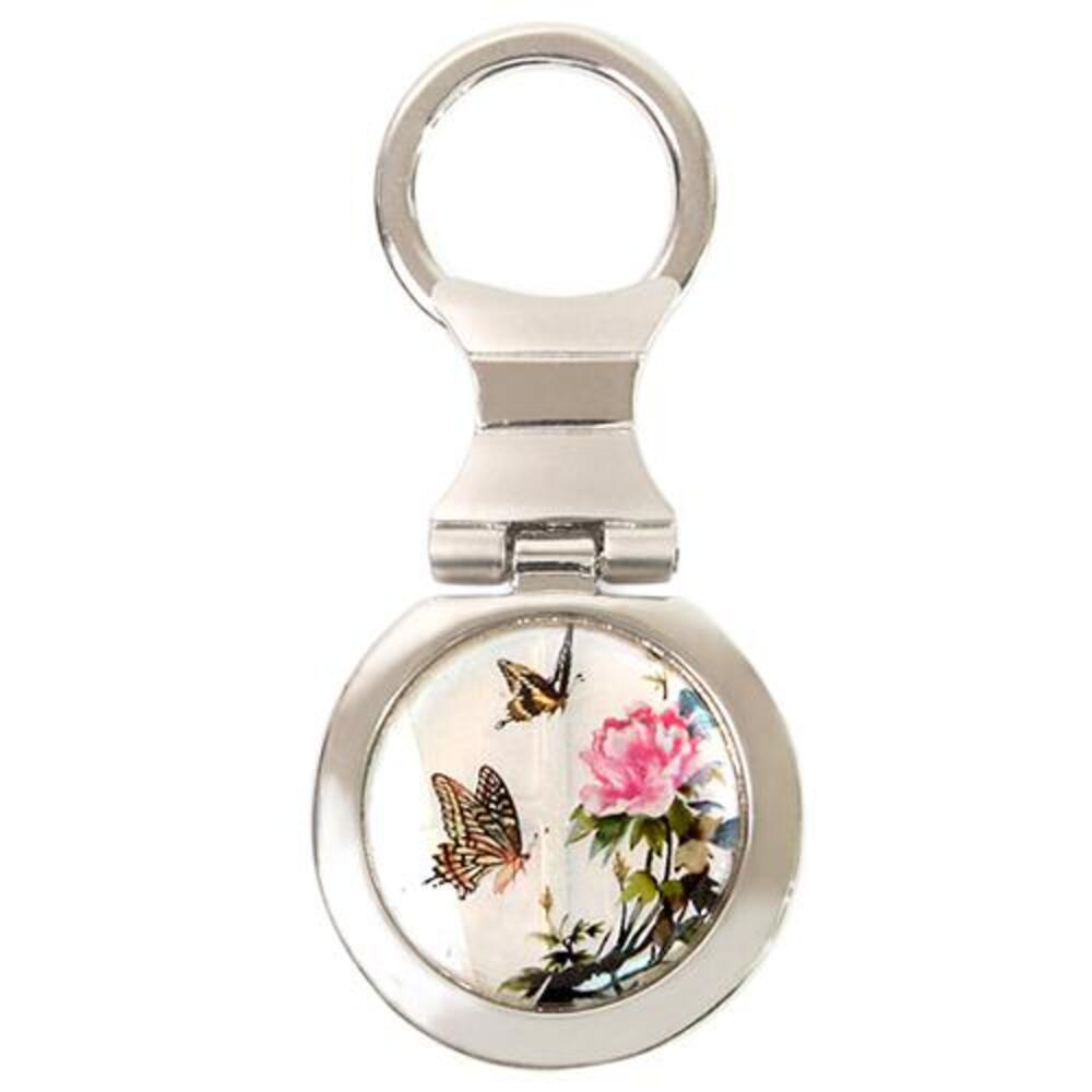 Najeon Round Keyring (Damhwa Butterfly)