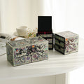 Masterpiece New Double-Lidded Golden Pheasant Large Mother of Pearl Jewelry Box
