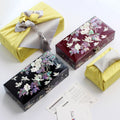 Najeonchilgi 1-Tier Butterfly Garden Yedan Jewelry Box H Jewelry Box Yedan Wedding Gift Box Mother of Pearl, 23 cm