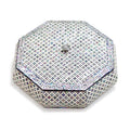 Premium Najeonchilgi Lacquerware Seven Treasures Motif (Good Luck) Octagonal Multi-Purpose Mother of Pearl Jewelry Box - by Park In-ho