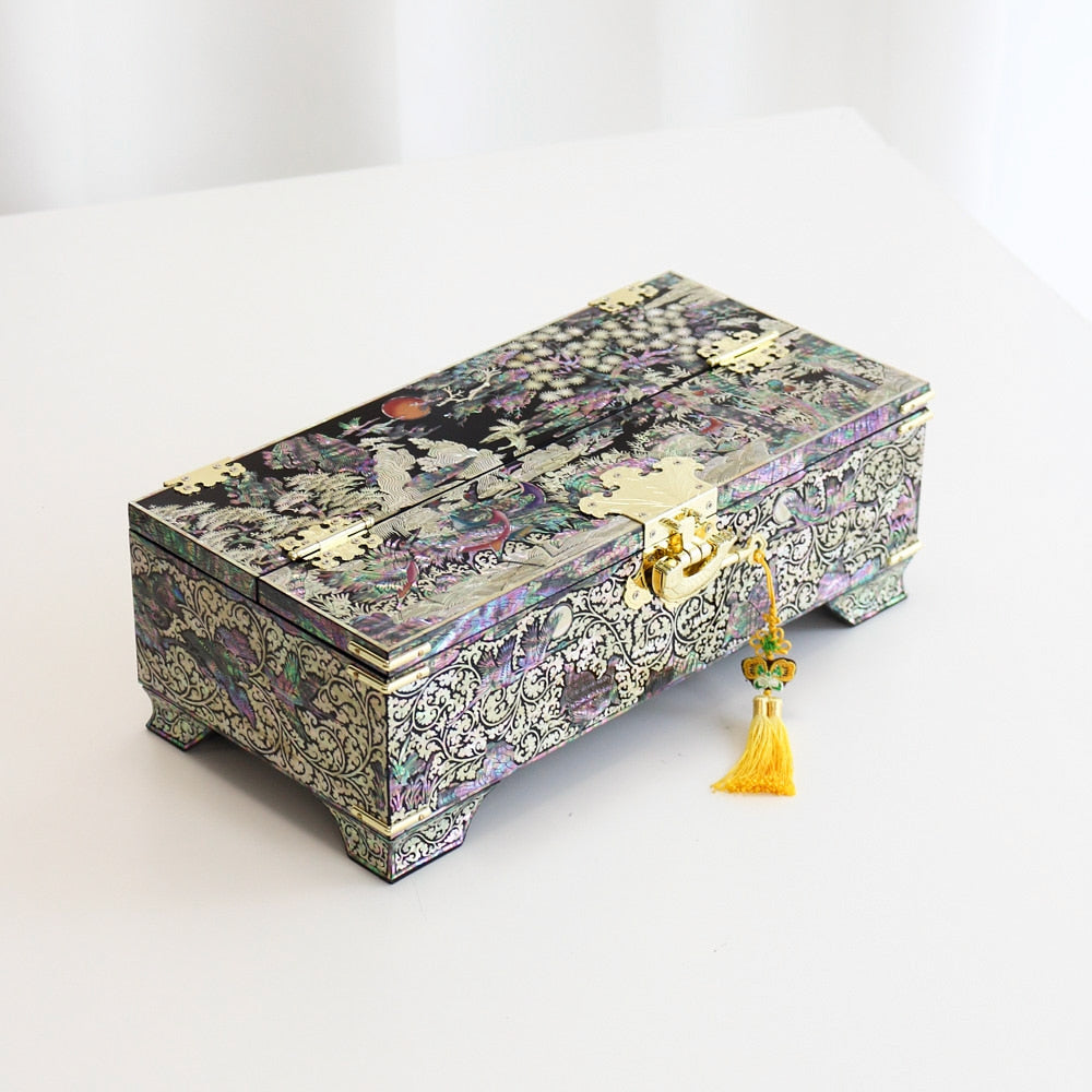 Masterpiece Najeonchilgi Yedan Money Chest Saju Jewelry Box (by Jang Tae-bok)