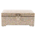 Seven Treasures (Chilbo) Square 2-Tier Najeonchilgi Jewelry Box, Small by Park In-ho
