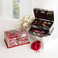 Masterpiece Najeonchilgi Rose 1-Tier Drawer Mother of Pearl Jewelry Box, 15 cm (Master Artisan Kim Young-man)