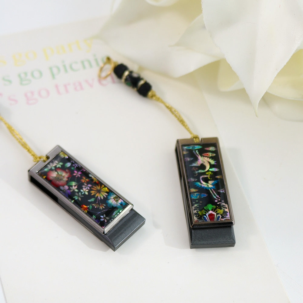 (Handcrafted) Najeon High Capacity Swivel USB Drive 16GB