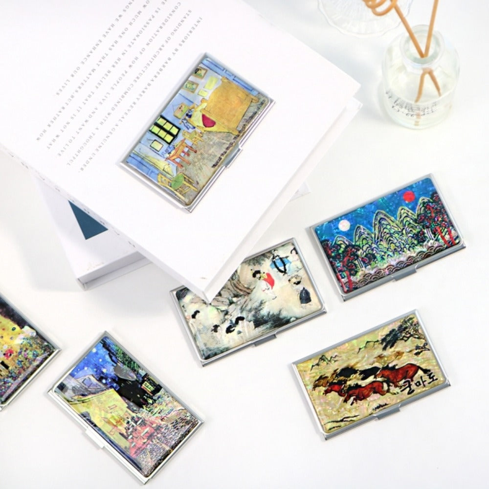 Najeon Business Card Case Mother of Pearl Business Card Case