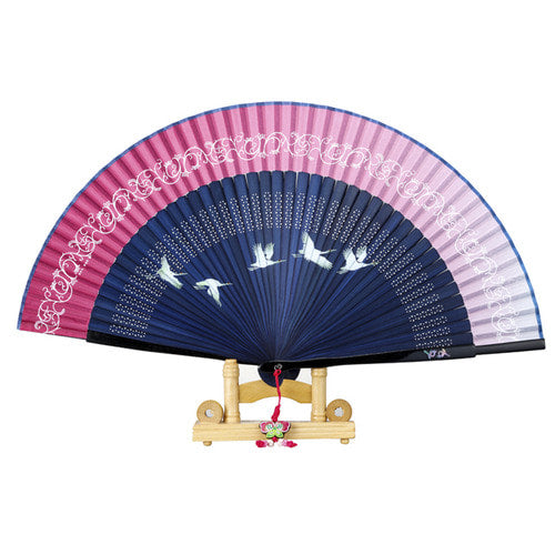 Silk & Ramie Hand Fan - FN0009