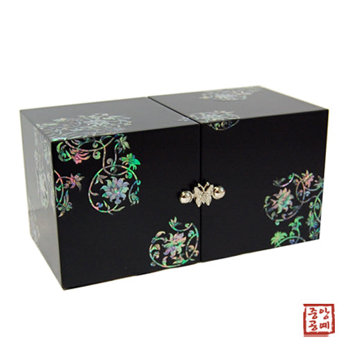 Bosang Flower Double Lidded