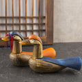 Medium Wooden Mandarin Duck — Phoenix - DE0135