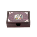 Najeon Chilgi Mother of Pearl Business Card Holder (Green) - OF0021
