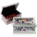 Najeon Pine & Crane Moon Auto-Open Box (Master Artisan Kim Young-man)
