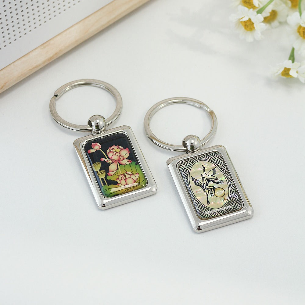 Najeonchilgi Mother of Pearl Keyring Keyring Y