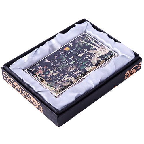 Najeon Chilgi Mother of Pearl Business Card Case — Sipjangsaeng - OF0117