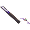Silk & Ramie Hand Fan (Purple) - FN0032