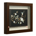 Large Najeon Chilgi Mother of Pearl Picture Frame — Plum Blossom - DE0084