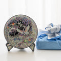 Najeon Chilgi Mother of Pearl Plate & Tray — Pine & Crane - DE0038