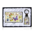 Najeon Chilgi Mother of Pearl Business Card Case Set — Butterfly - OF0153
