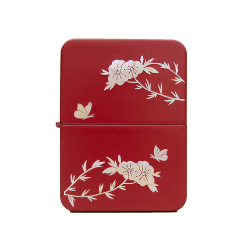 Nail Clipper Set — Plum Blossom (Red) - LV0130