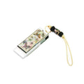 (Handcrafted) Najeon High Capacity Swivel USB Drive 8GB White Butterfly (Premium)