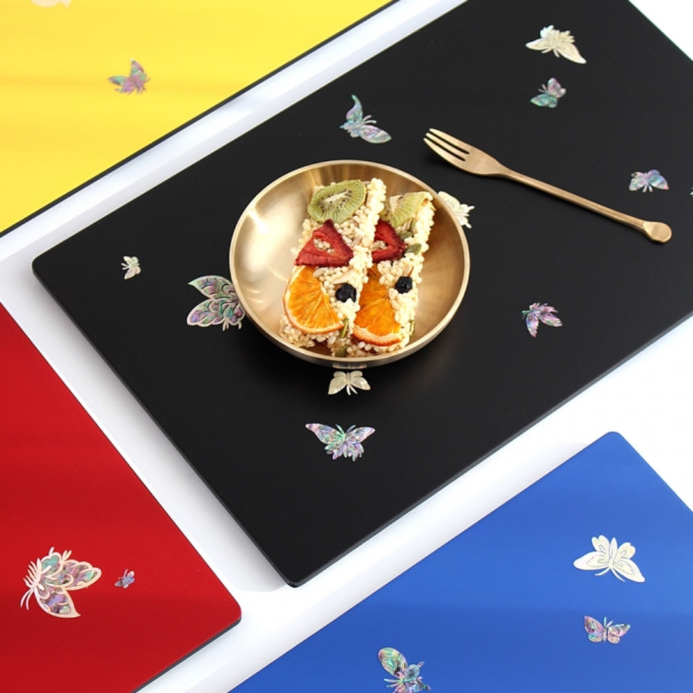 Najeonchilgi Mother of Pearl Butterfly Tray