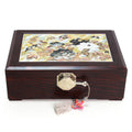Masterpiece Najeonchilgi Whole-Shell Carved Ottchil Lacquer Peony Mother of Pearl Jewelry Box, 32 cm (by Kim Sang-yun)