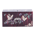 Hanji Butterfly Double Lidded Jewelry Box (Red) - Oh Myung-ho Small