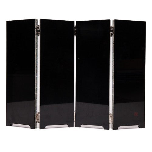 Medium Najeon Chilgi Mother of Pearl Folding Screen — Pine - DE0018