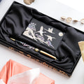 Najeon Chilgi Mother of Pearl Business Card Case Set — Pine & Crane - OF0147