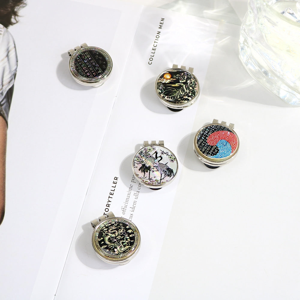 Premium Najeon Golf Ball Marker K