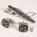 Tie Pin, Cufflinks & Brooch — Cloud - LV0169