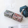 Masterpiece Najeonchilgi New Pine & Crane 1-Tier Drawer Mother of Pearl Jewelry Box, 18 cm (Master Artisan Kim Young-man)
