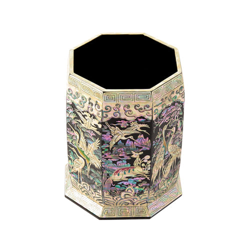 Najeon Chilgi Mother of Pearl Pen & Pencil Holder — Sipjangsaeng - OF0050