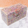 Arabesque Butterfly Double Lidded Jewelry Box (Medium, Red) - Oh Myung-ho