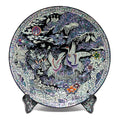 Large Najeon Chilgi Mother of Pearl Plate & Tray — Pine & Crane - DE0065