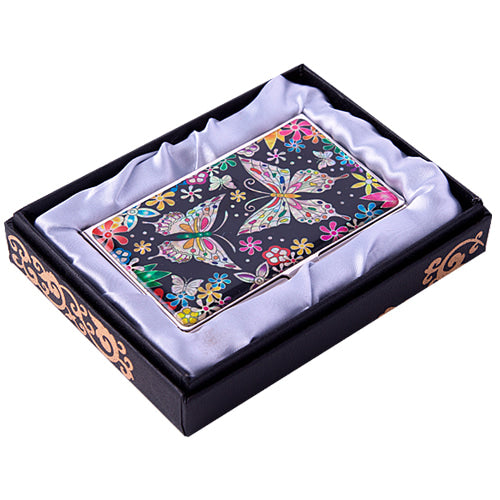Najeon Chilgi Mother of Pearl Business Card Case — Butterfly - OF0109